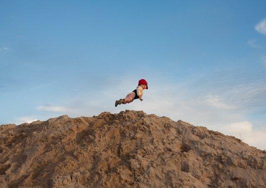 Uçan bebeklerin sevimli dünyaları