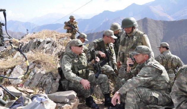 TSK Hakkari operasyonun fotoğraflarını yayınladı 