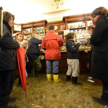 Venedik'teki su baskını 