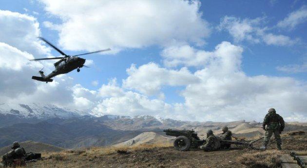 TSK Hakkari operasyonun fotoğraflarını yayınladı 