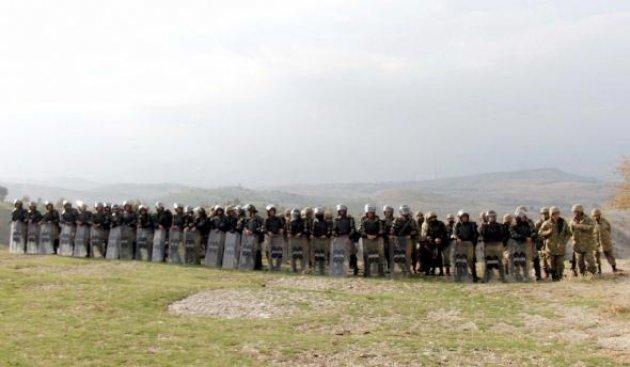 PKK'lı cenazesini helikopterle taşıdılar