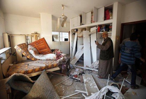 İsrail havadan-karadan Gazze'yi vurdu