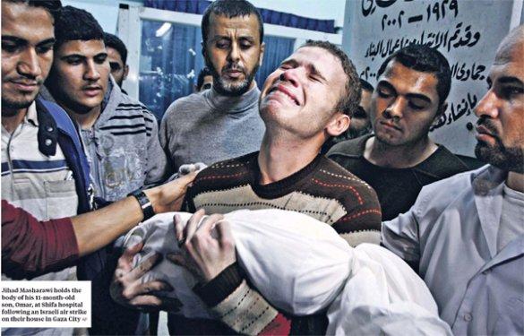 İsrail'in kanlı Gazze saldırısının fotoğrafları