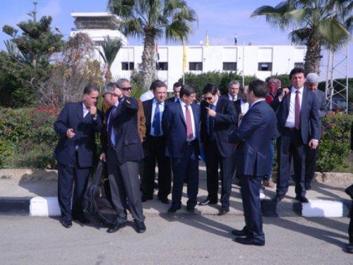 Davutoğlu Arap dışişleri bakanlarıyla Gazze'ye geçti