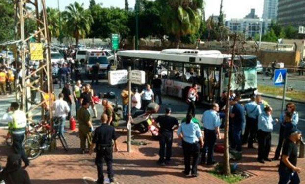 Tel Aviv'de otobüs patladı