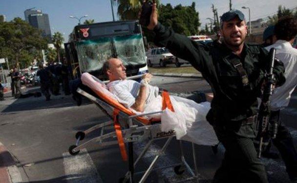 Tel Aviv'de otobüs patladı