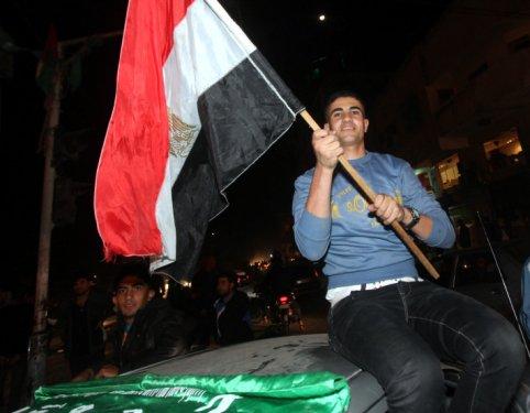 Gazze'de zafer kutlaması