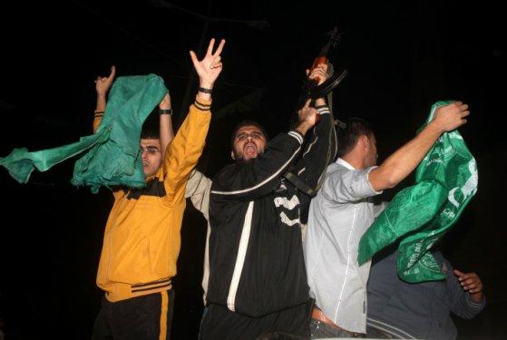 Gazze'de zafer kutlaması