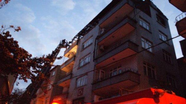 İstanbul Esenler'de yangın