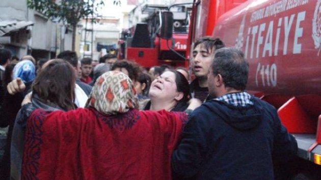 İstanbul Esenler'de yangın