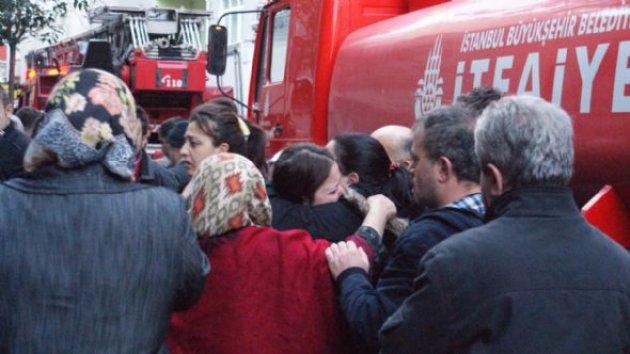 İstanbul Esenler'de yangın