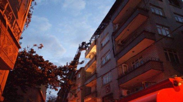 İstanbul Esenler'de yangın