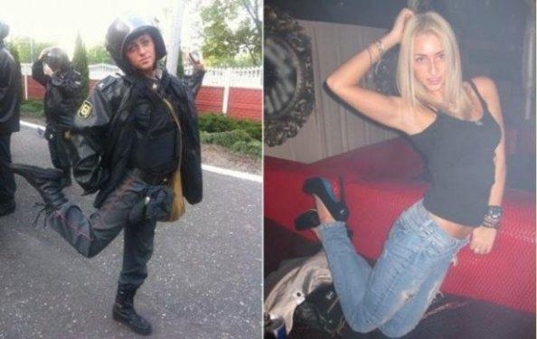 Rusya'nın seksi kadın polisleri