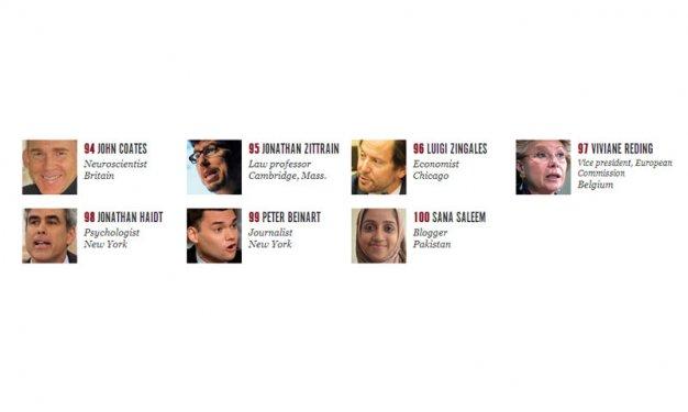 2012'nin 100 global düşünürü: Listede 2 Türk
