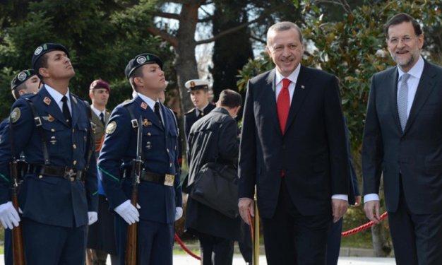 Erdoğan & İspanya Başbakan'ı görüşmesi