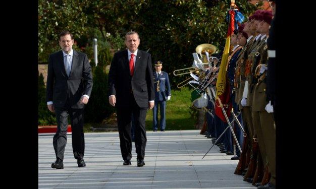 Erdoğan & İspanya Başbakan'ı görüşmesi