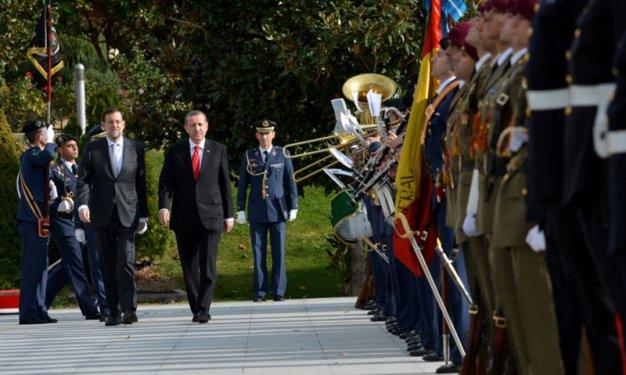 Erdoğan & İspanya Başbakan'ı görüşmesi