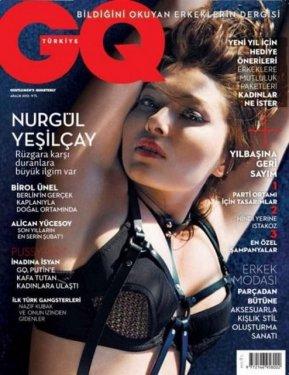 Nurgül Yeşilçay GQ'ya kapak oldu