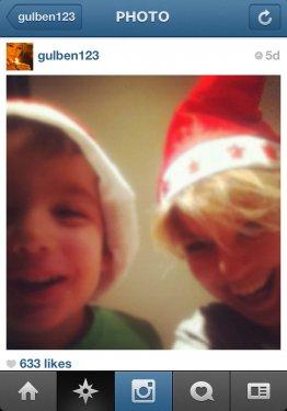 Gülben Ergen'in yeni yıl fotoğrafları 