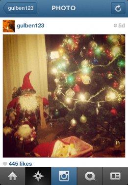 Gülben Ergen'in yeni yıl fotoğrafları 