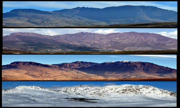 Tek fotoğrafta dört mevsim