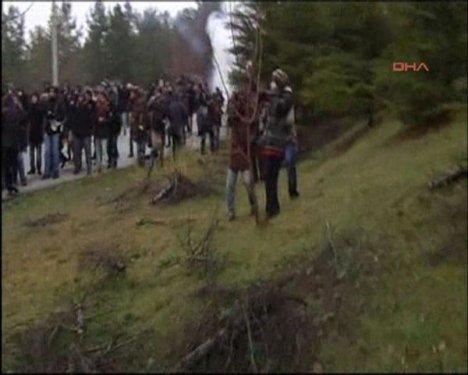 ODTÜ'de Başbakan Erdoğan'a protesto 