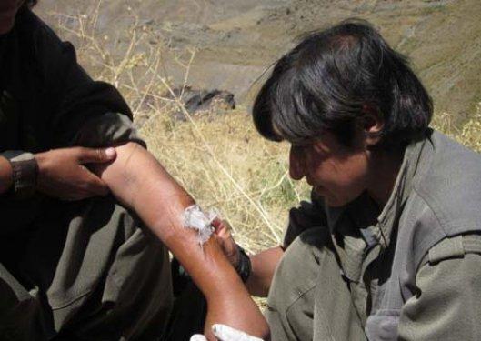 Yakalanan PKK'lının üzerinden çıkan fotoğraflar