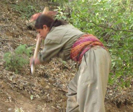 Yakalanan PKK'lının üzerinden çıkan fotoğraflar