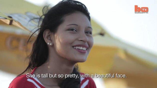 İşte dünyanın en uzun kızı