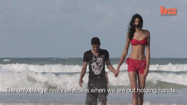 İşte dünyanın en uzun kızı