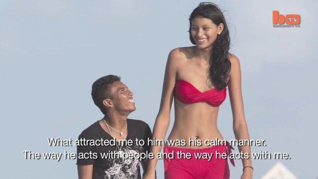 İşte dünyanın en uzun kızı