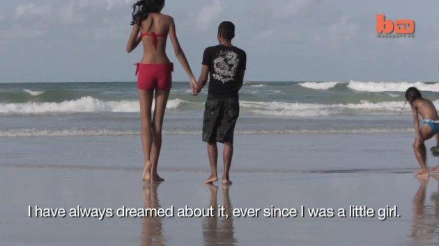 İşte dünyanın en uzun kızı