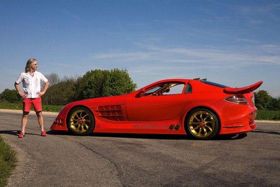 Mercedes'in kırmızı canavarı: SLR McLaren 999
