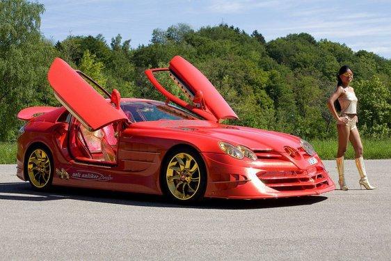 Mercedes'in kırmızı canavarı: SLR McLaren 999