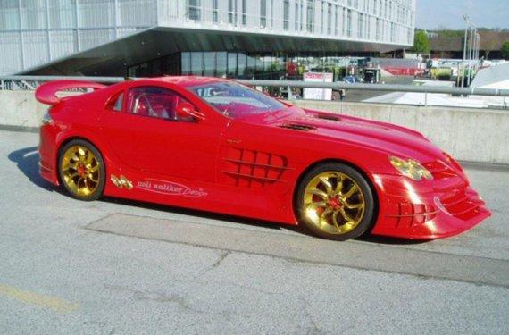 Mercedes'in kırmızı canavarı: SLR McLaren 999