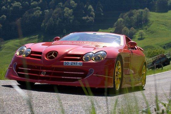 Mercedes'in kırmızı canavarı: SLR McLaren 999