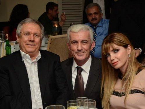 Aziz Yıldırım eşi ile eğlence turunda