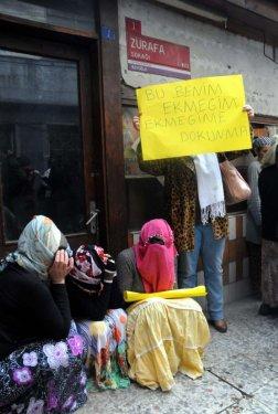 Genelev çalışanları eylemde