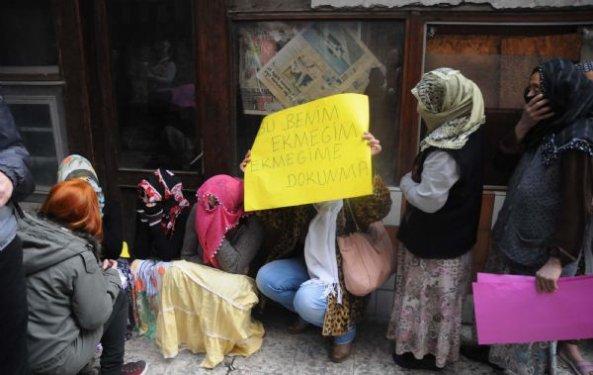 Genelev çalışanları eylemde