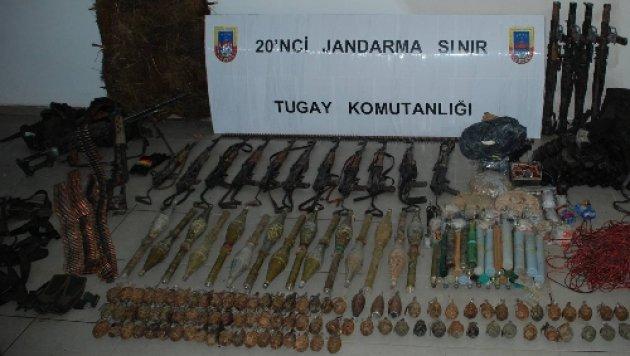 14 teröristin öldürüldüğü operasyondan kareler