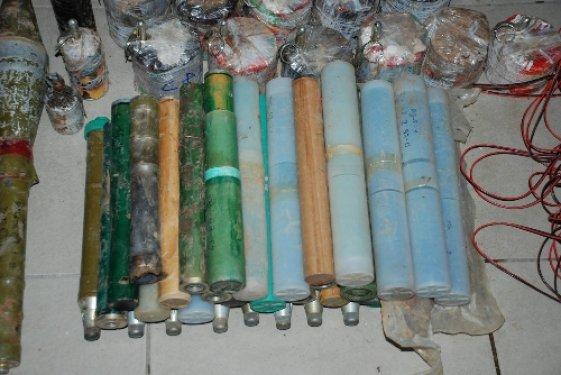 14 teröristin öldürüldüğü operasyondan kareler