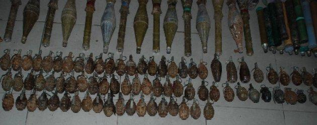 14 teröristin öldürüldüğü operasyondan kareler