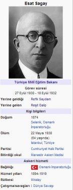 Cumhuriyetten bu yana Milli Eğitim Bakanları