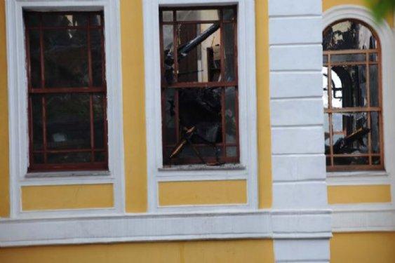 Helikopter kamerasından Galatasaray Üniversitesi