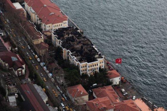 Helikopter kamerasından Galatasaray Üniversitesi
