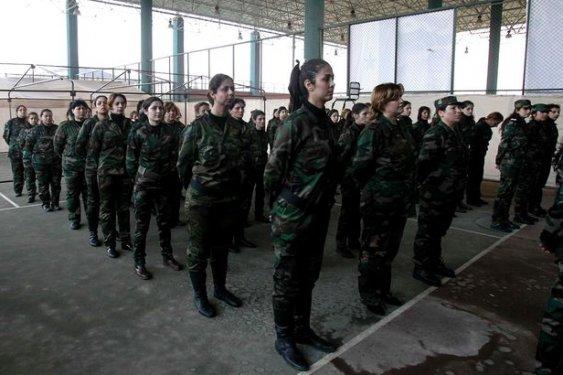 Suriye ordusunun dişi aslanları