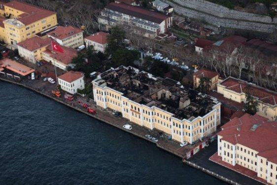 Helikopter kamerasından Galatasaray Üniversitesi