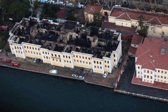 Helikopter kamerasından Galatasaray Üniversitesi