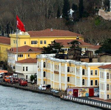 Helikopter kamerasından Galatasaray Üniversitesi