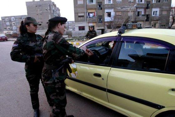 Suriye ordusunun dişi aslanları